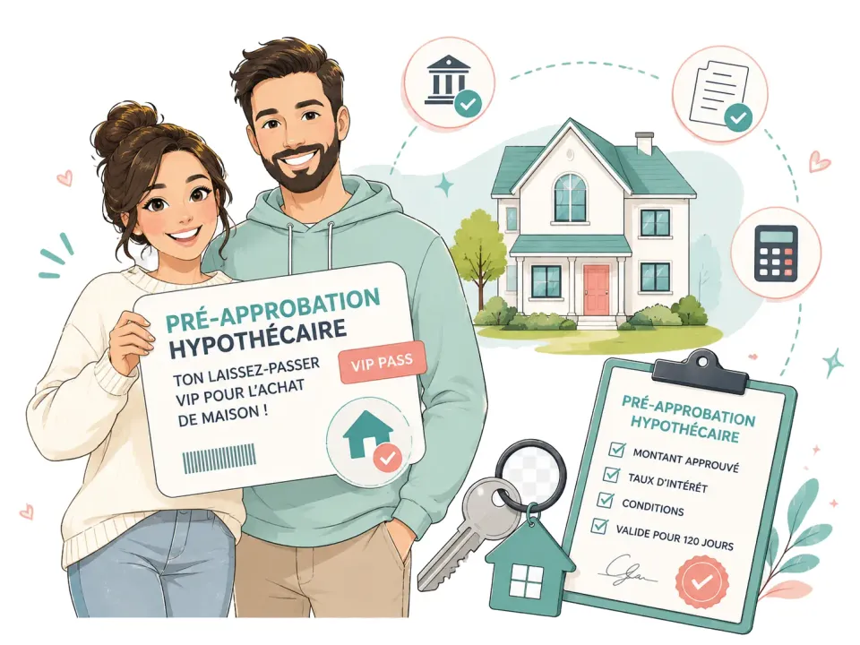 Pré-approbation hypothécaire : Ton laissez-passer VIP pour l'achat de maison (et comment l'obtenir sans stress !)